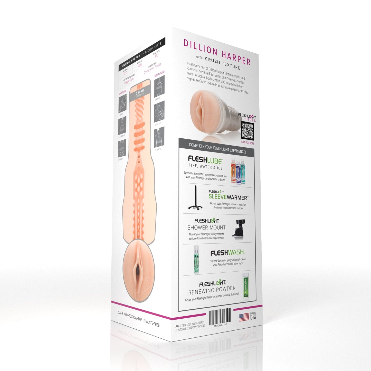 Dillion Harper Fleshlight Crave (Butt) With case Fleshlight