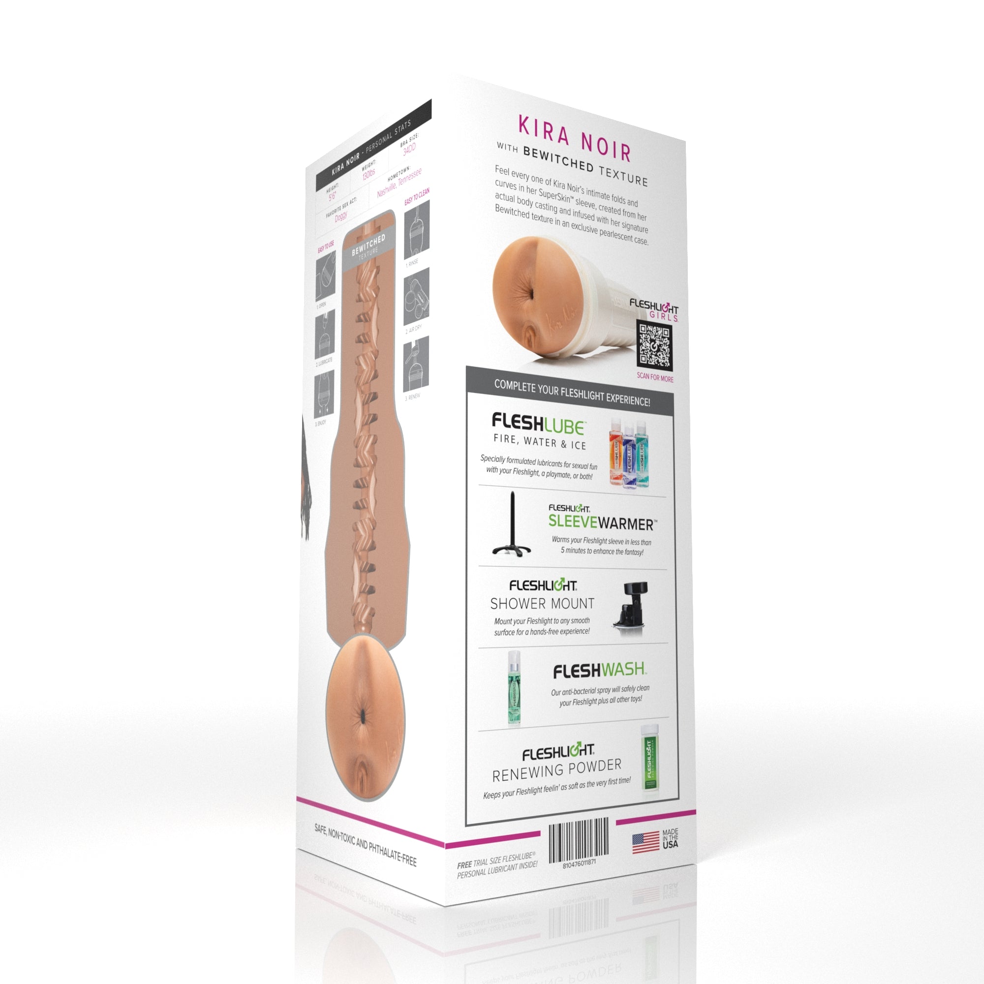 Kira Noir Fleshlight Bewitched (Butt) With case Fleshlight