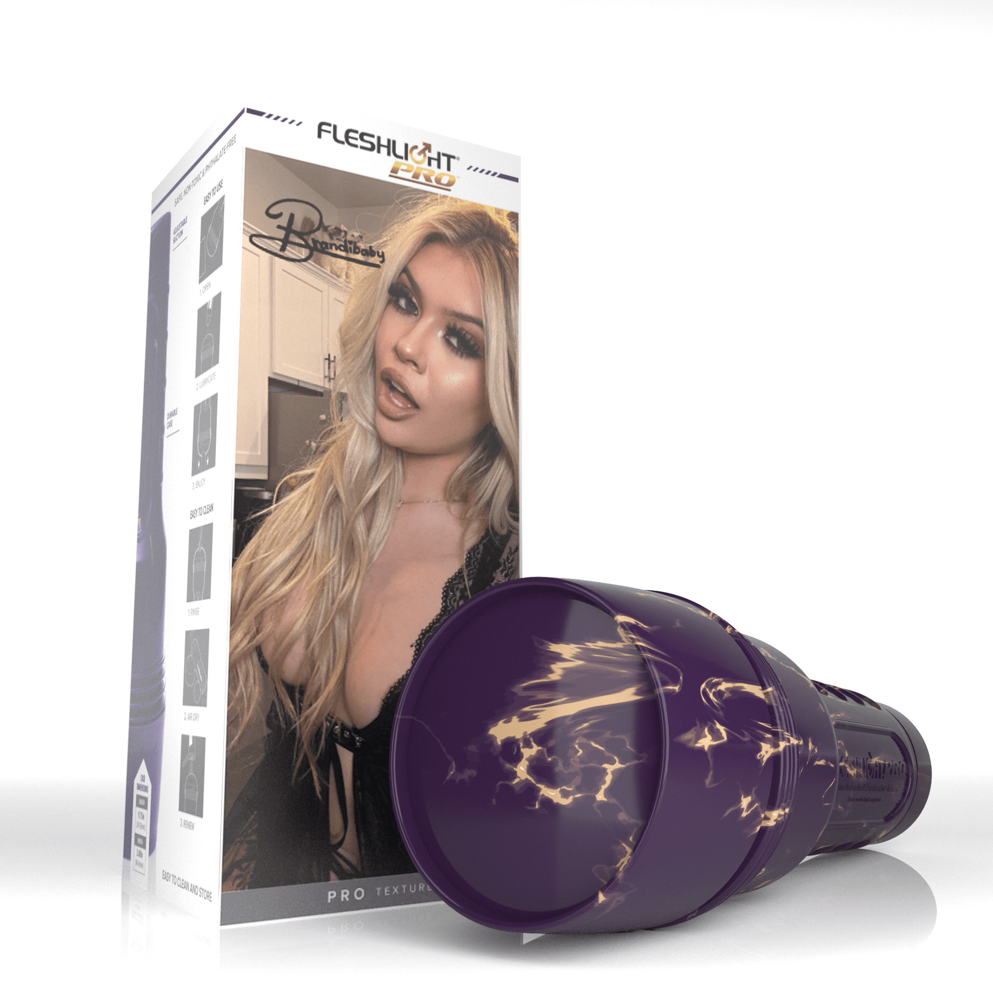 Brandi Baby Fleshlight Sloppy Toppy Allure Fleshlight